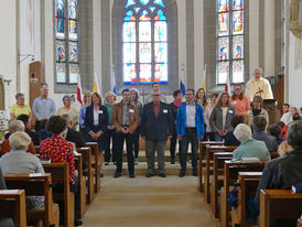 Feierlicher Gründungsgottesdienst der Pfarrei St. Heimerad (Foto: Karl-Franz Thiede)